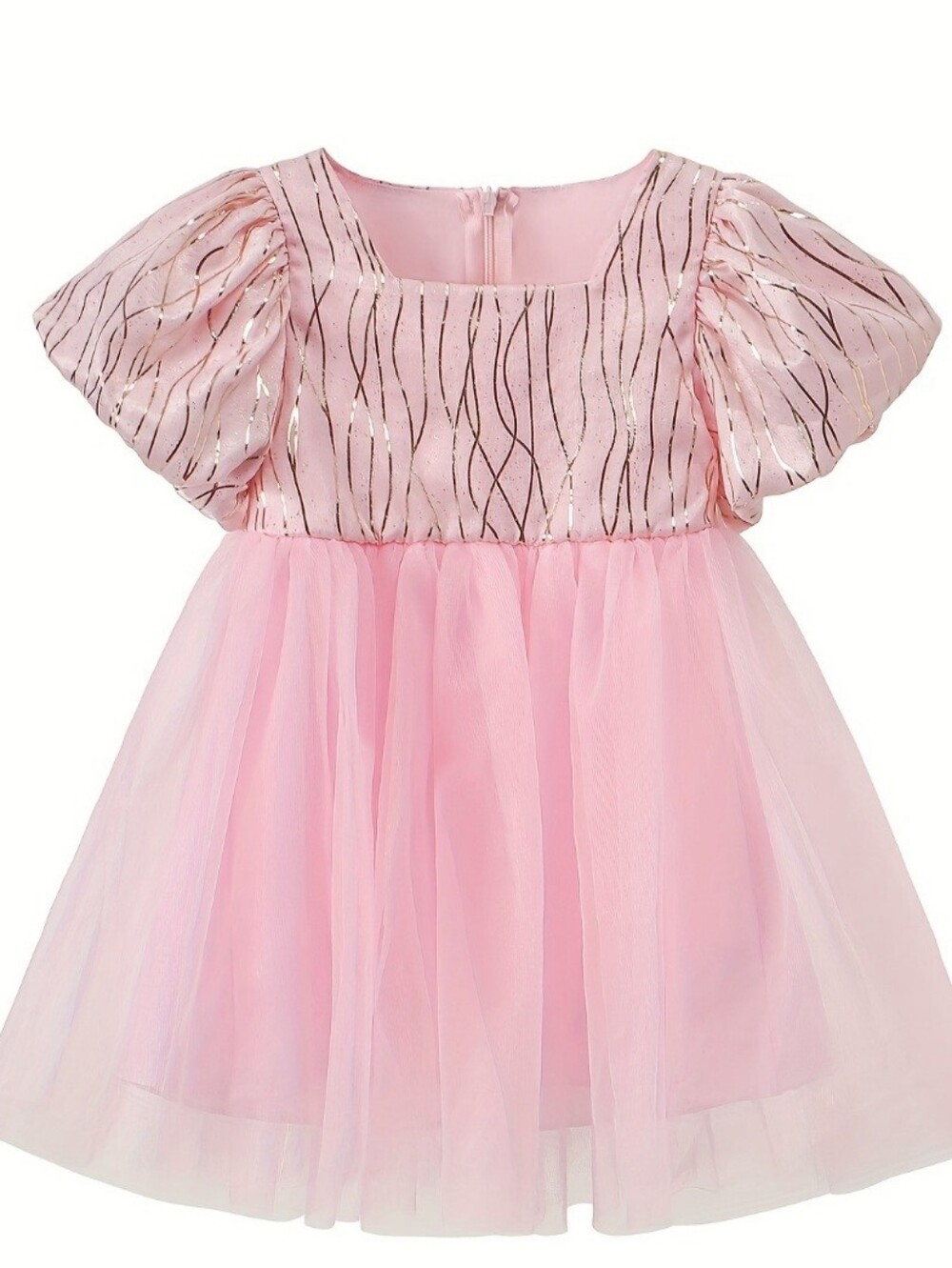 Pink Sparkle Tulle Princess Dress for Toddlers Sz 3T-4T